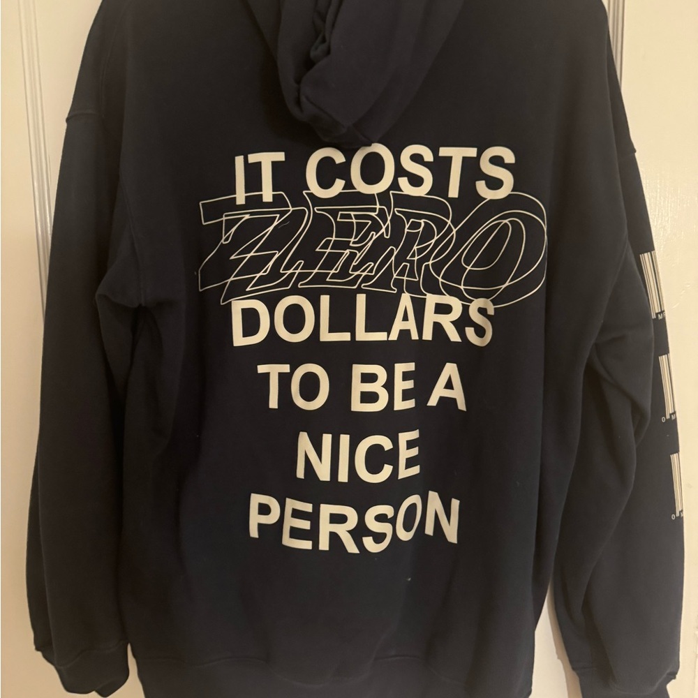 Mayfair “zero dollars” hoodie!